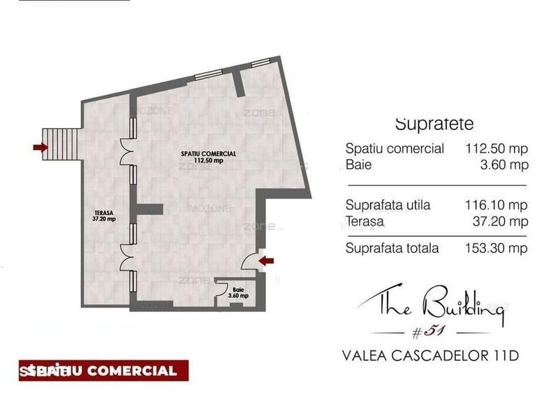 Spațiu comercial, de 206 mp, în Exterior Vest