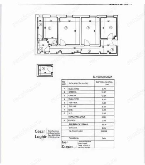 De vanzare apartament 3 camere zona Gara de Nord cu Basarab Titulescu - 1