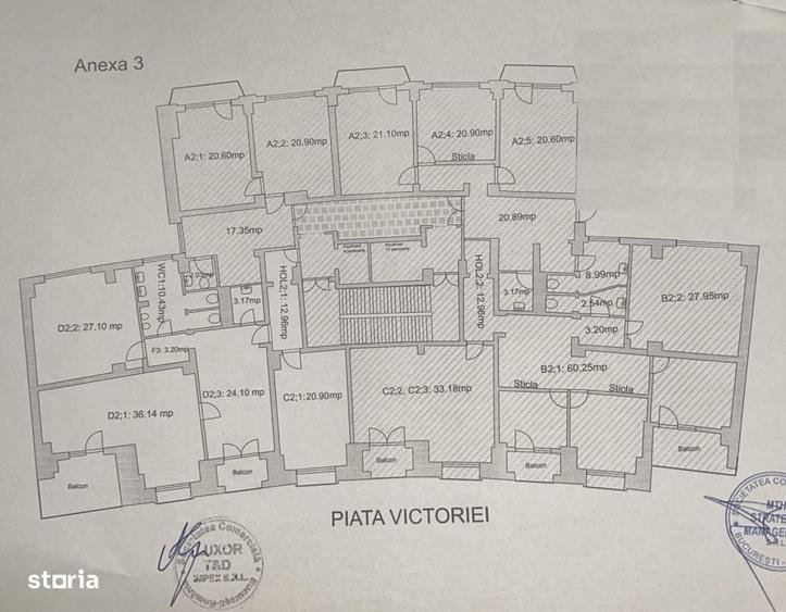 Apartament cu 4 camere în Central