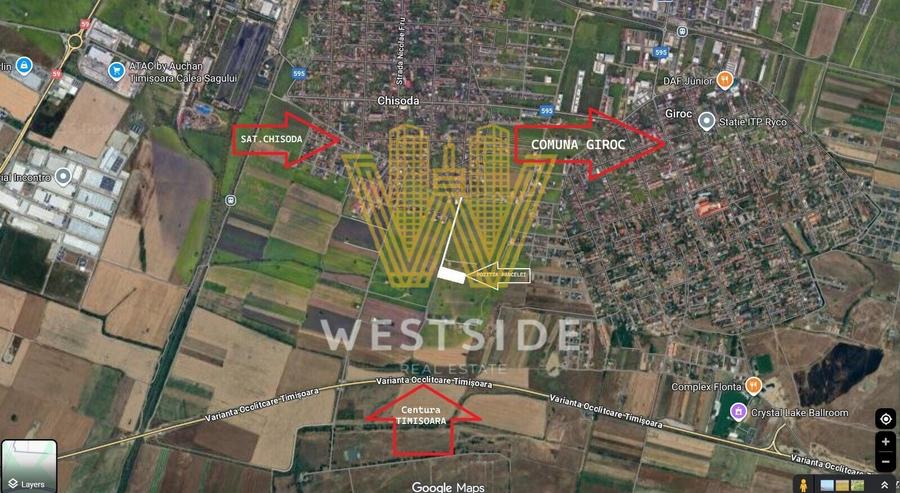 Teren de vanzare, in Chisoda, Timisoara - 1