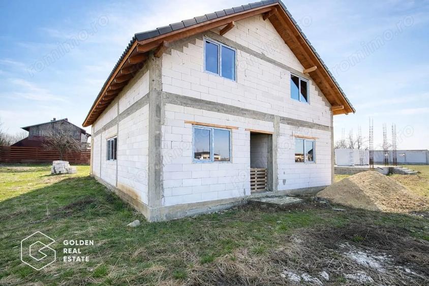 Casă cu 3 camere cu Teren 500 Mp în Frumușeni