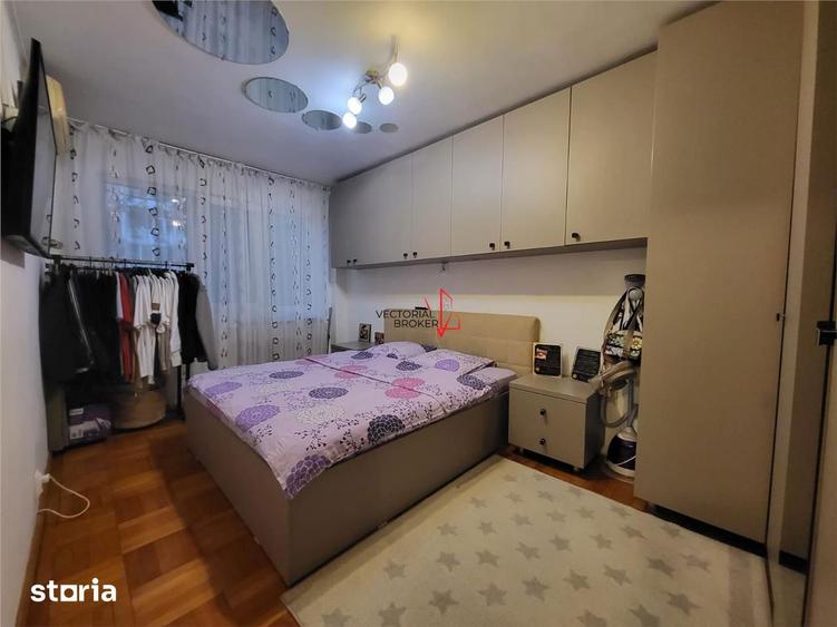Apartament cu 4 camere semidecomandat, mobilat în Berceni