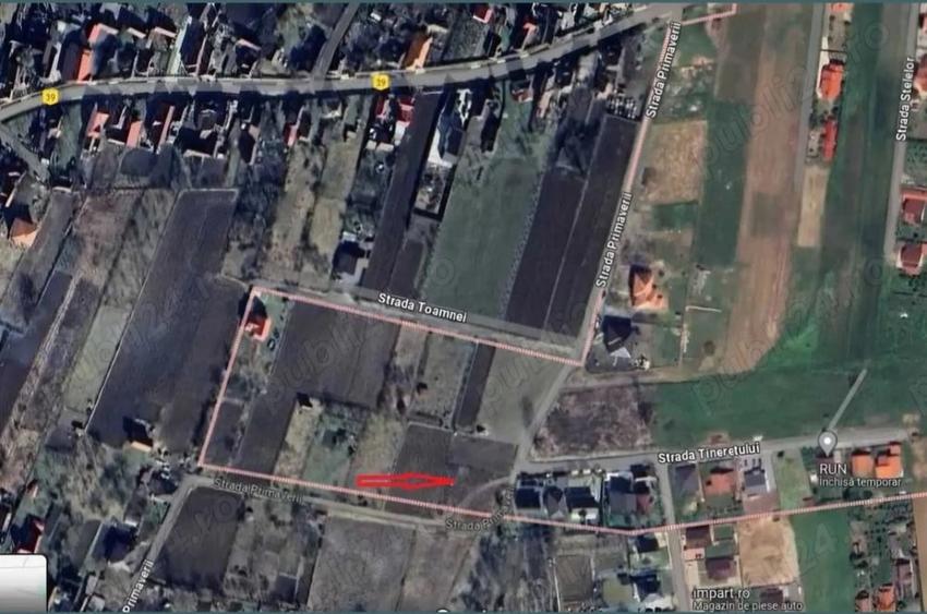 Teren de 657 mp, în Corunca