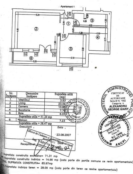 Apartament cu 2 camere decomandat, mobilat în Herăstrău