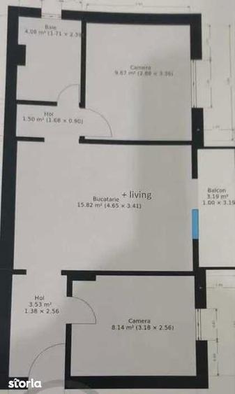 Apartament cu 3 camere, mobilat în Est
