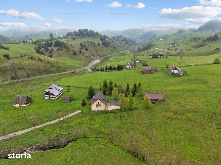 Teren de 1355 mp, în Fundata