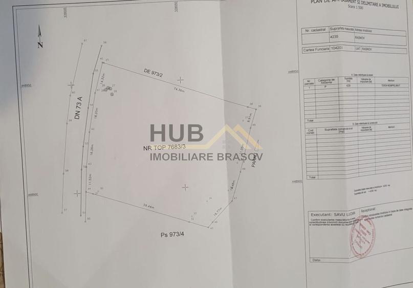 Teren agricol extravilan de 10035 mp, în Cheile Râșnoavei