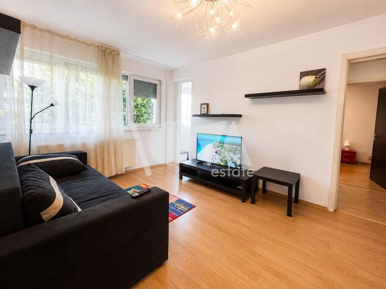 Apartament cu 2 camere semidecomandat, mobilat în Jiului