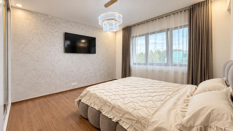 Apartament cu 3 camere, mobilat în Pipera