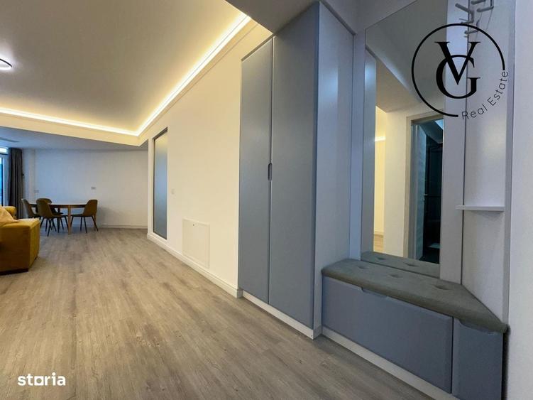 Apartament cu 2 camere semidecomandat în Nord