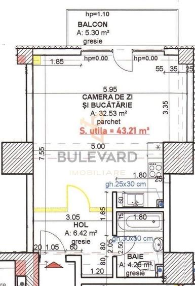 Apartament tip studio de inchiriere in bloc nou! - 15