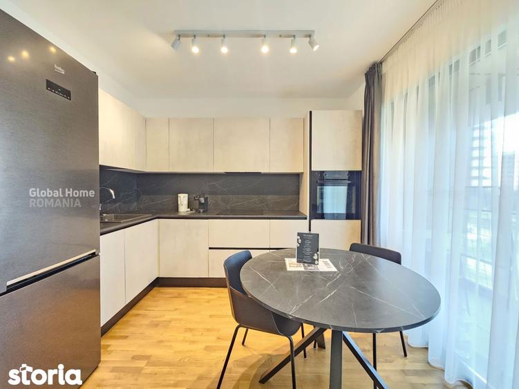 Apartament cu 2 camere decomandat, mobilat în Băneasa