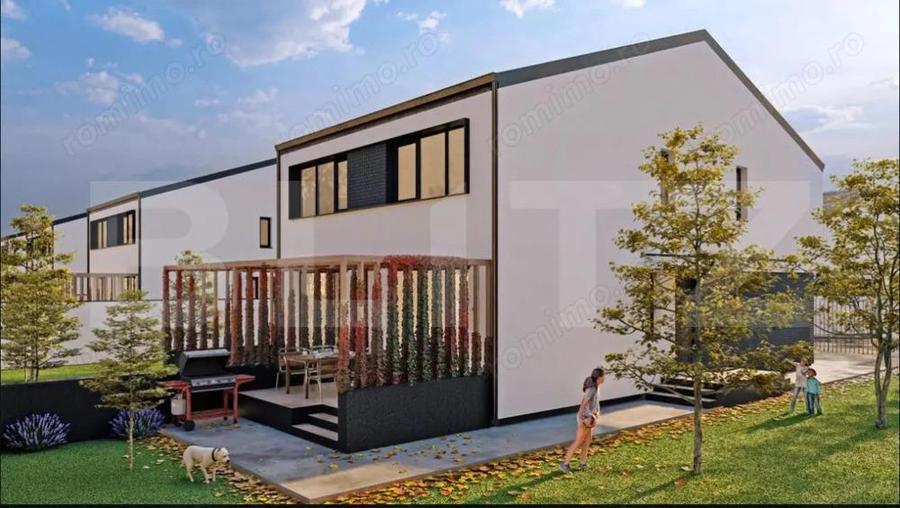 Casă cu 3 camere cu Teren 250 Mp în Sânpetru
