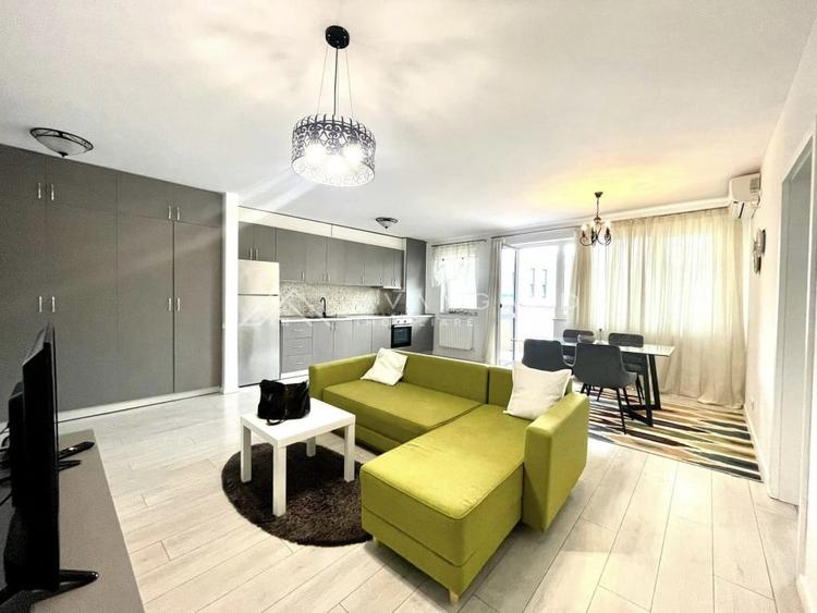 Apartament cu 2 camere semidecomandat, mobilat în Borhanci