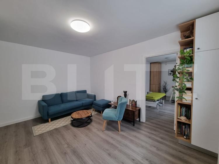 Apartament cu 2 camere semidecomandat, mobilat în Florești — fotografia 1