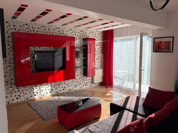 Apartament cu 2 camere semidecomandat, mobilat în Bună Ziua
