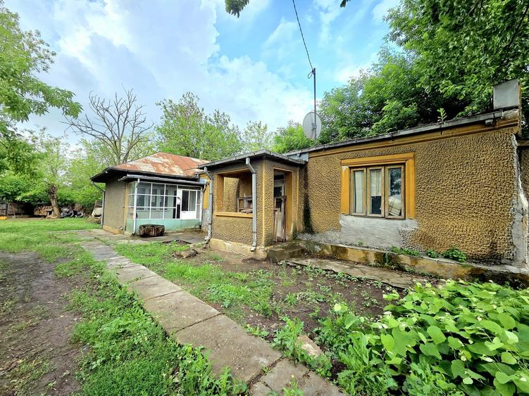 Casă individuală cu 2 camere cu Teren 585 Mp în Tudor Vladimirescu