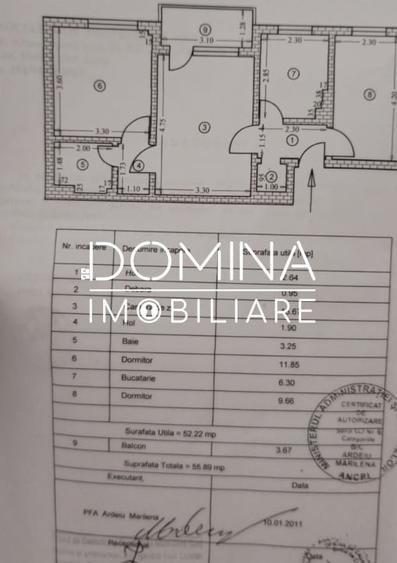 Apartament cu 3 camere semidecomandat, mobilat în Motru