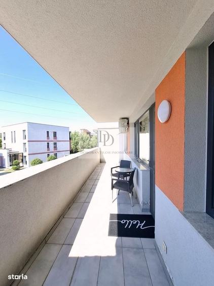 Apartament cu 2 camere semidecomandat în Borhanci