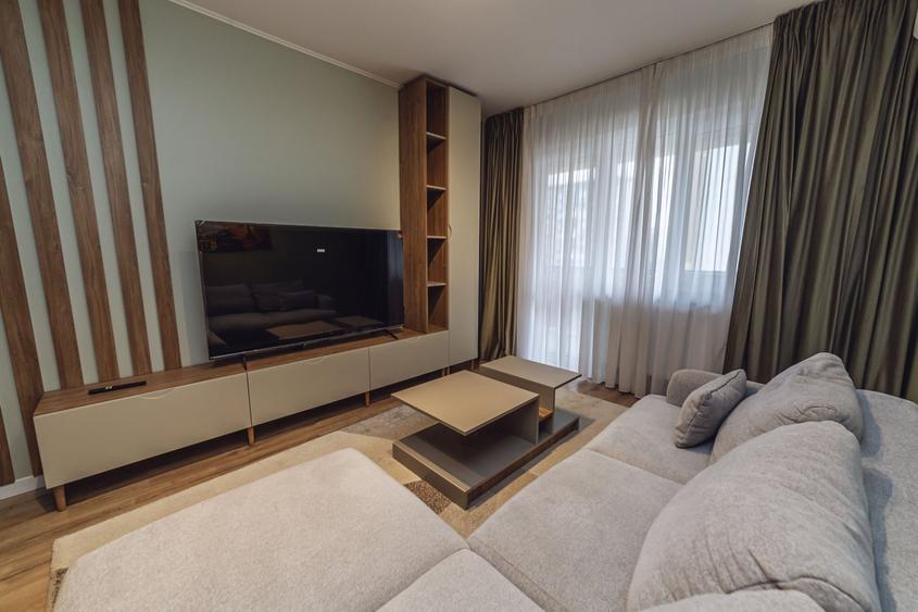 Apartament cu 2 camere decomandat, mobilat în Popești-Leordeni