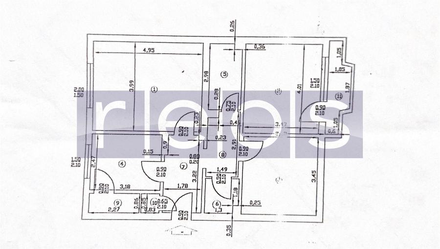 Apartament cu 3 camere decomandat, mobilat în Vitan Mall