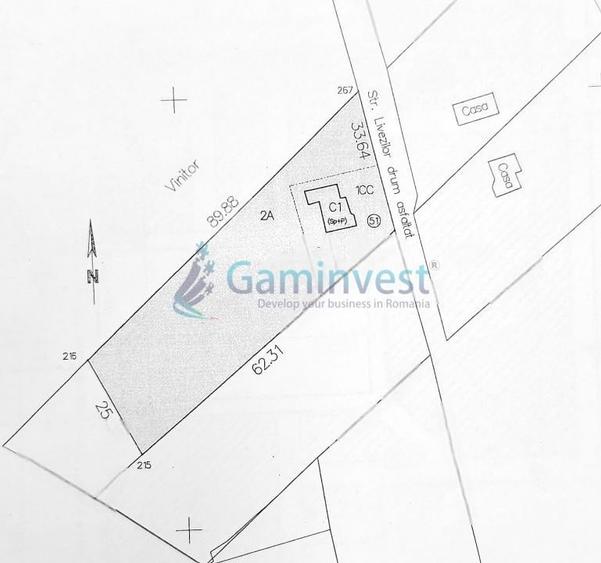 Teren Construcții intravilan de 2300 mp, în Dealuri Oradea