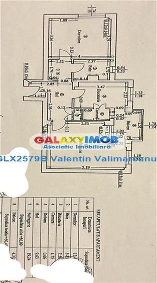 Apartament cu 2 camere decomandat, mobilat în Drumul Sării