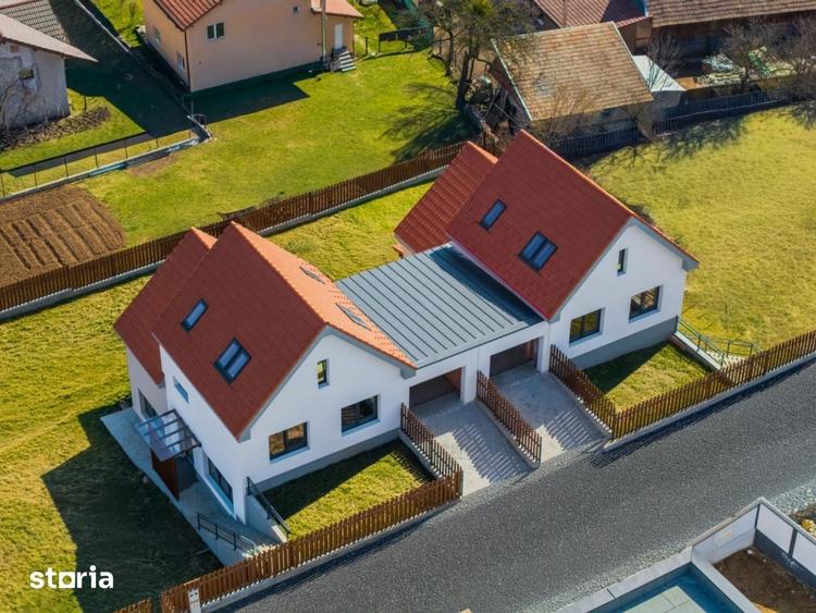 Casă cu 5 camere cu Teren 523 Mp în Ciurila