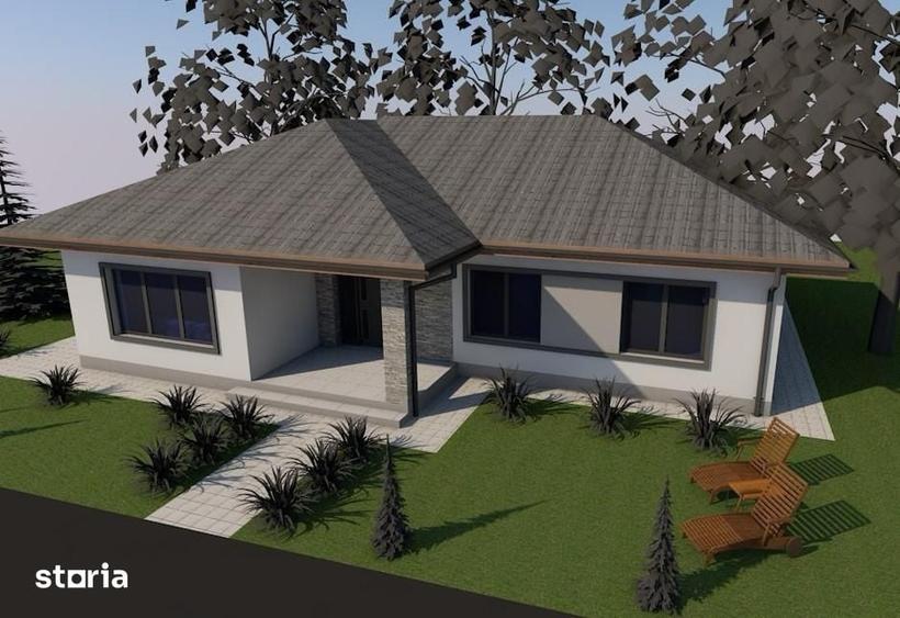 Casă cu 4 camere cu Teren 600 Mp în Tăuții-Măgherăuș