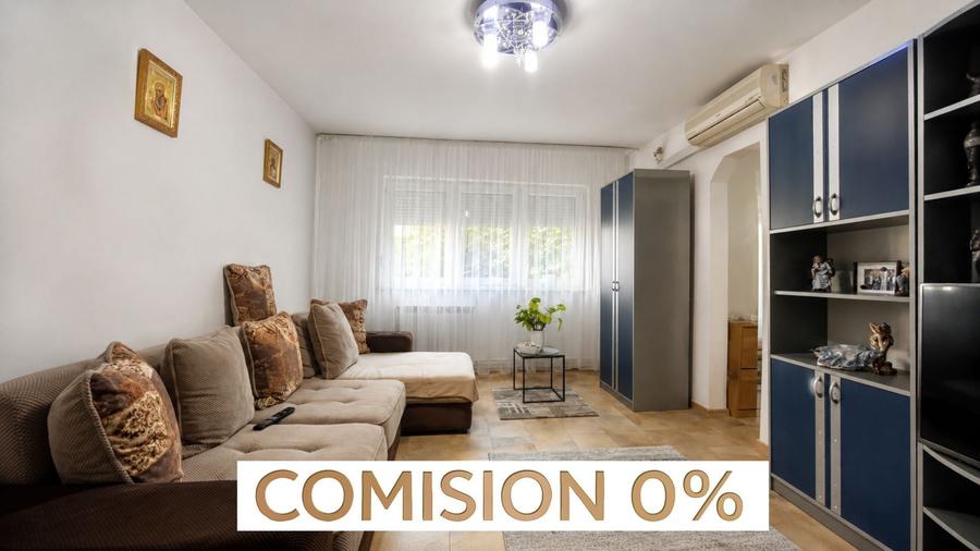 Apartament cu 2 camere nedecomandat, mobilat în Spitalul Județean