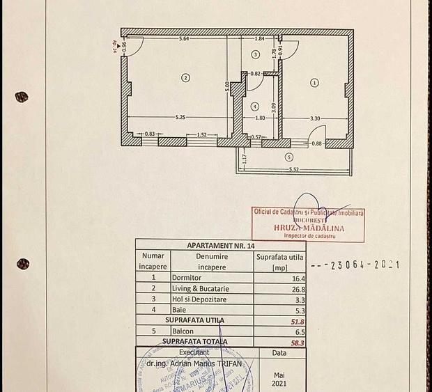 Apartament cu 2 camere decomandat în Sălaj