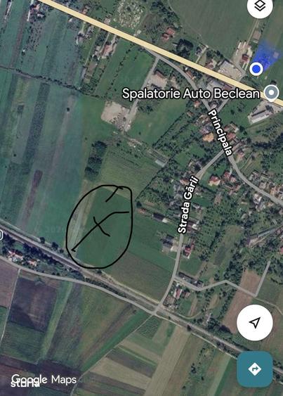 Teren de 14500 mp, în Central