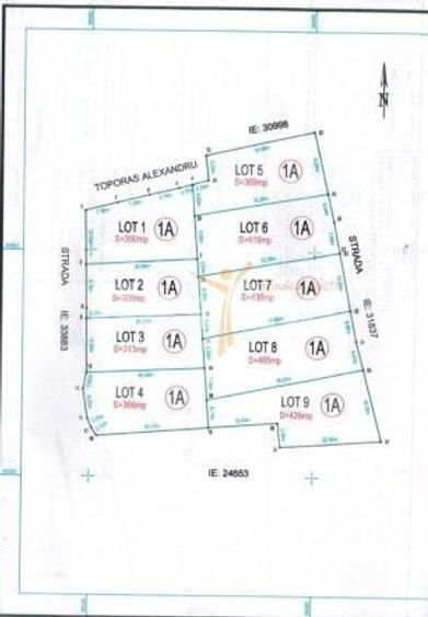 Teren Construcții intravilan de 313 mp, în Măgureni