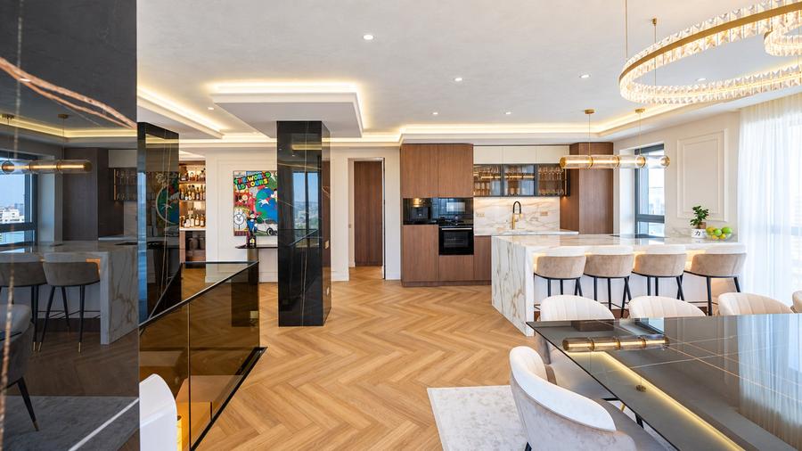 Penthouse cu 4 camere în Pipera