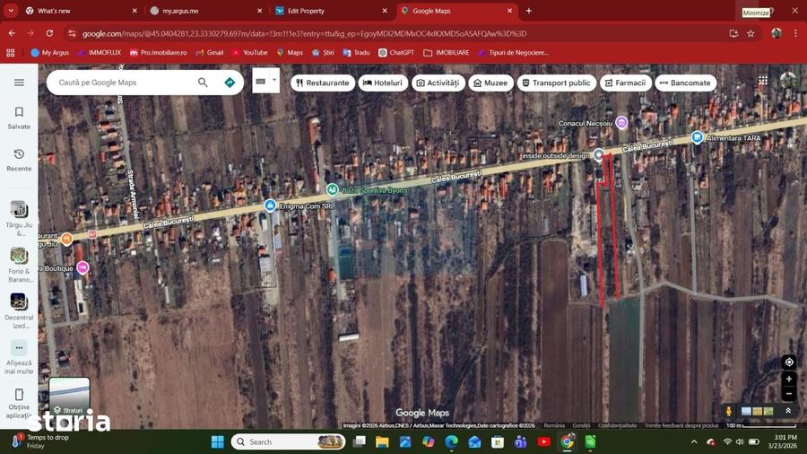 Teren de 5000 mp, în Industrial