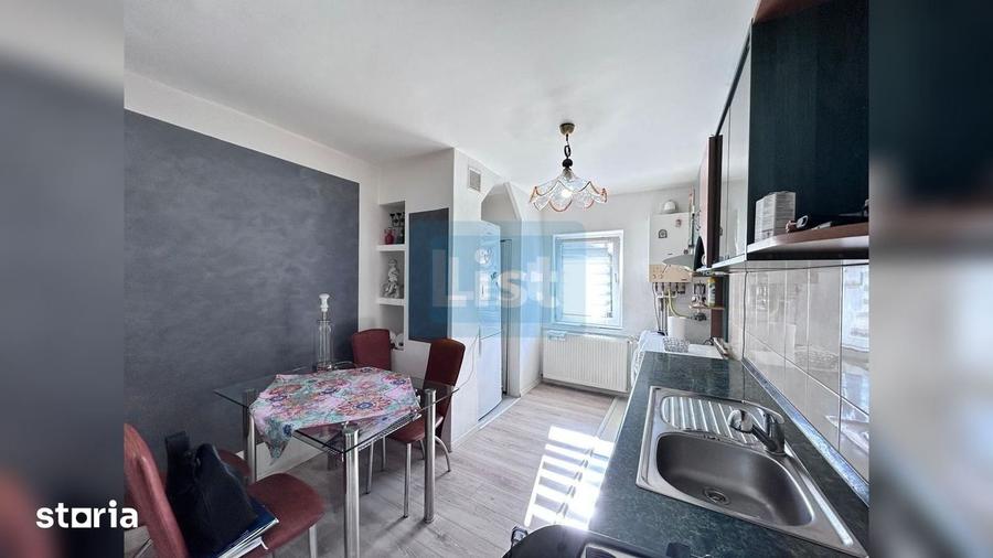 Apartament cu 3 camere, mobilat în Central