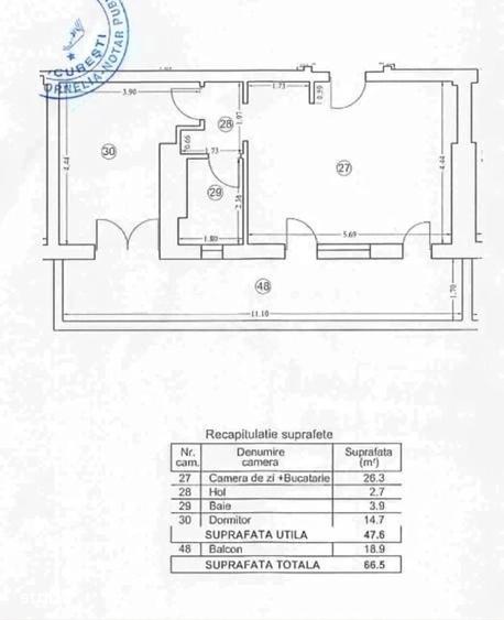 Apartament cu 2 camere în Pantelimon