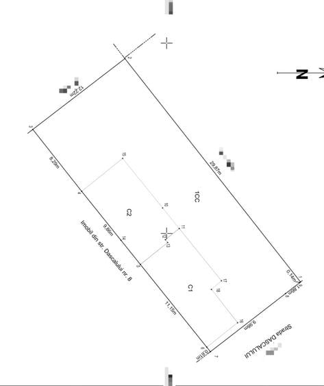 Teren Construcții intravilan de 362 mp, în Colentina