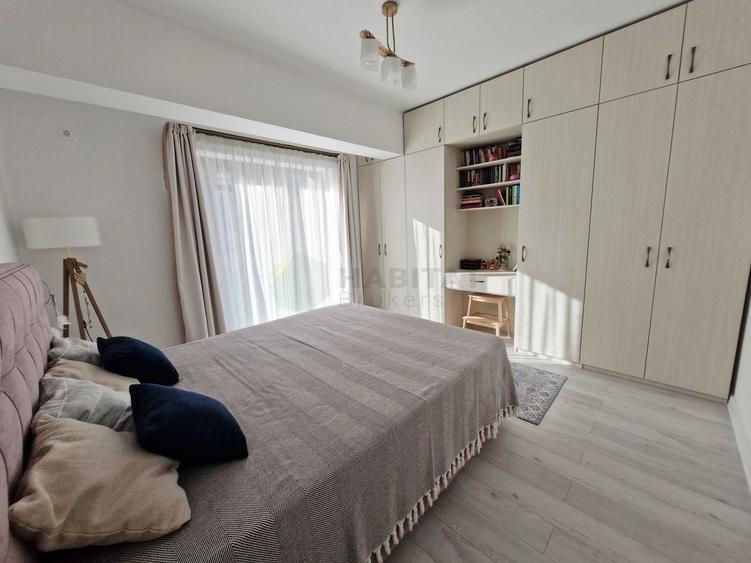 Apartament cu 2 camere decomandat, mobilat în Tunari