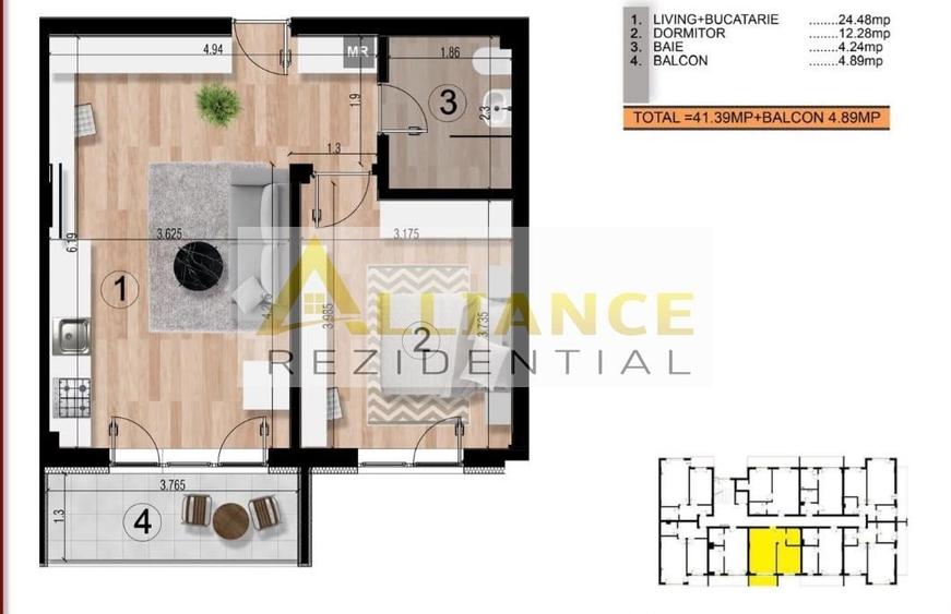 15 MINUTE METROU BERCENI - STUDIO - 86.000eur TVA INCLUS - 7