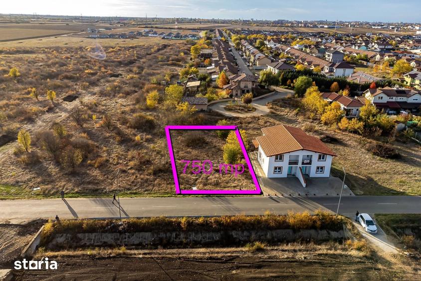 Teren de 750 mp, în Vladimirescu