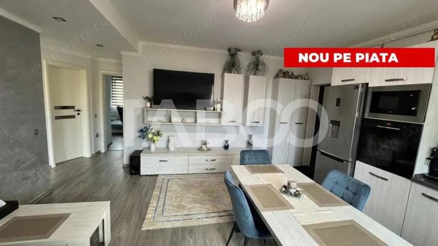 Apartament cu 3 camere semidecomandat în Central