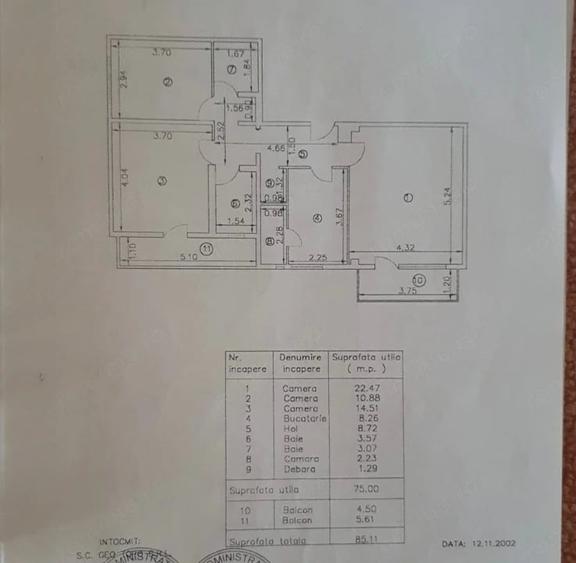 Apartament cu 3 camere decomandat în Dallas