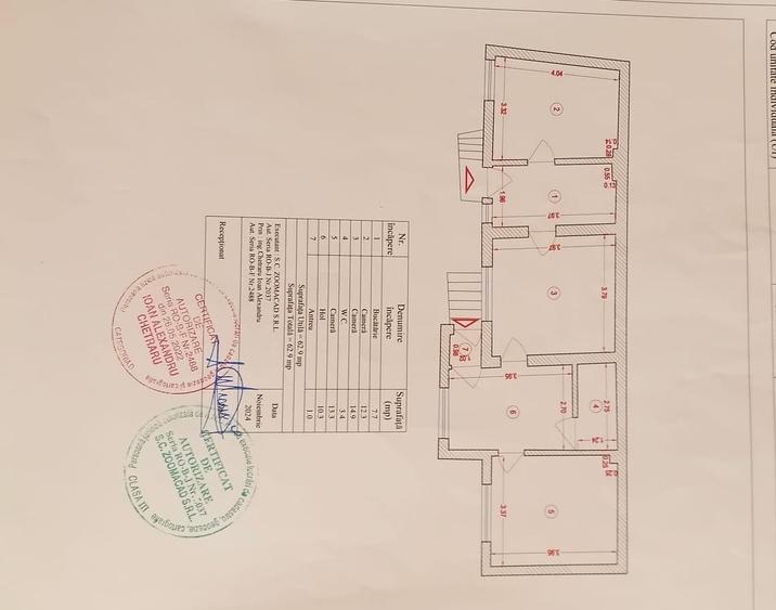 Casă individuală cu 4 camere cu Canalizare în 1 Mai