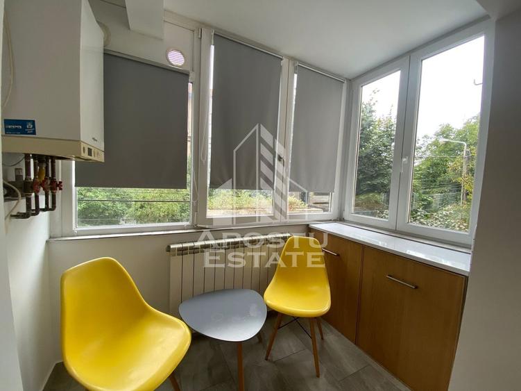 Apartament cu 2 camere decomandat, mobilat în Lunei