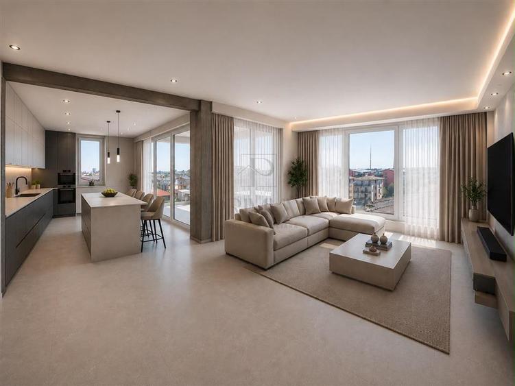 Penthouse cu 3 camere decomandat în Giroc