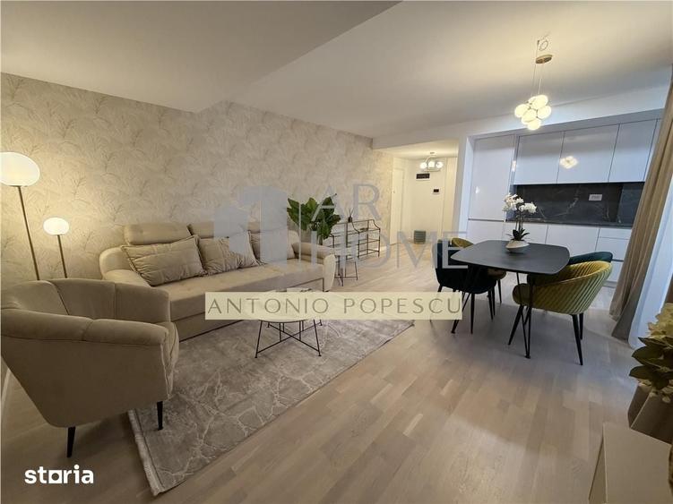 Apartament cu 3 camere, mobilat în Republicii