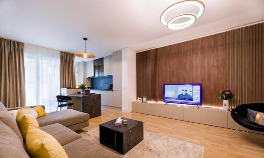 Apartament cu 2 camere semidecomandat, mobilat în Barbu Văcărescu