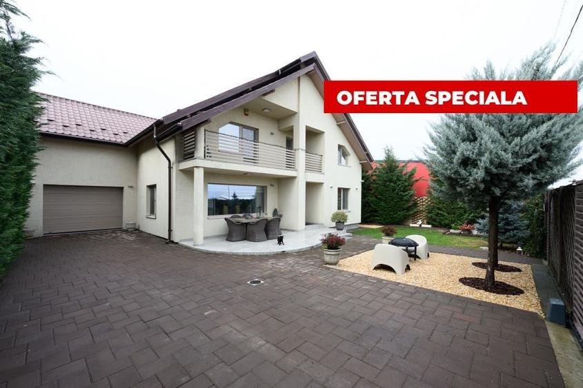 Casă individuală cu 6 camere cu Canalizare în Geamăna