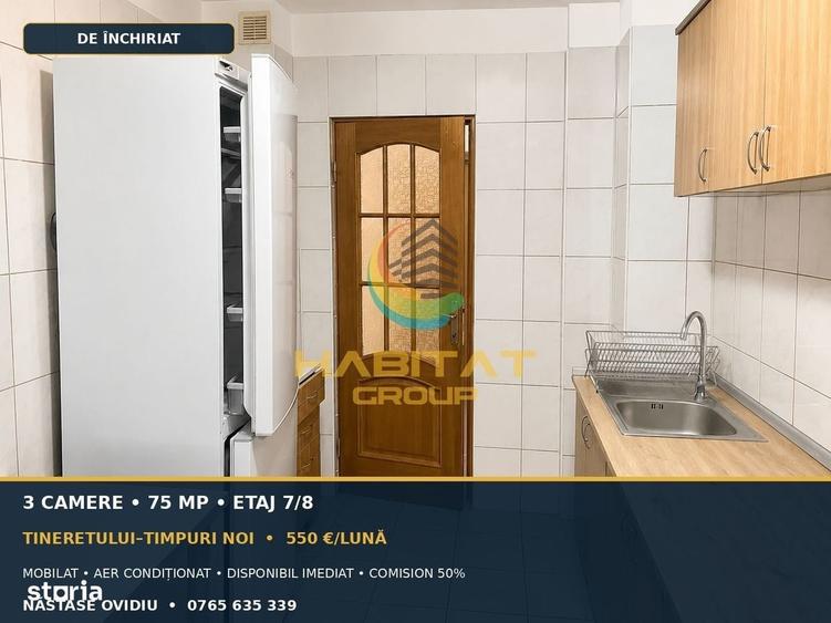 Apartament 3 Camere de Inchiriat TineretuluiTimpuri Noi ! - 6
